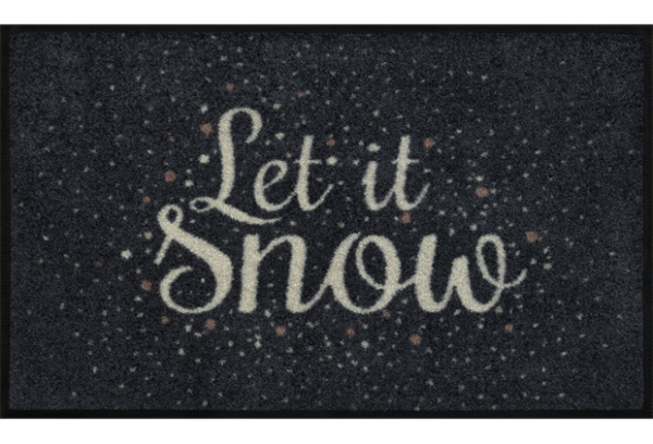 let it snow - Egyedi lábtörlők