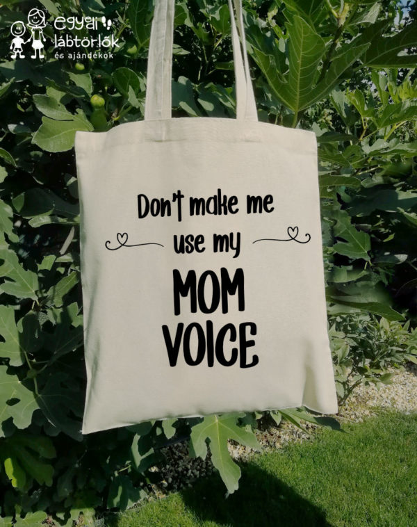 vaszontaska mom voice - Egyedi lábtörlők