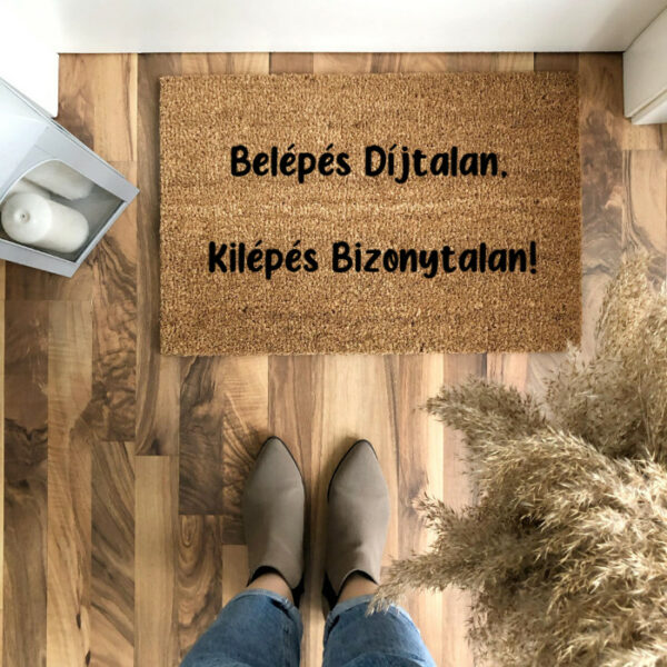 belepes dijtalan - Egyedi lábtörlők